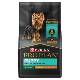 Purina Pro Plan High Protein Toy Breed Puppy Food DHA Chicken