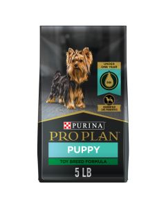 Purina Pro Plan High Protein Toy Breed Puppy Food DHA Chicken & Rice Formula 