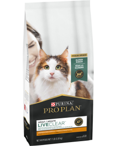 Purina Pro Plan LiveClear Adult Chicken & Rice Formula Cat Food