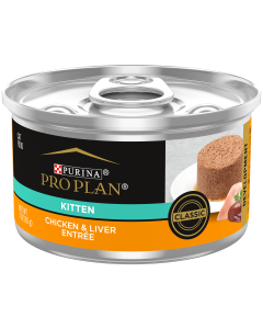 Purina Pro Plan Development Kitten Chicken & Liver Entree Classic Cat Food