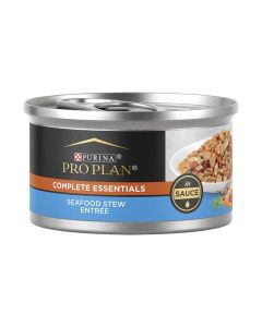 Purina Pro Plan Complete Essentials Adult Seafood Stew Entree in Sauce Cat Food