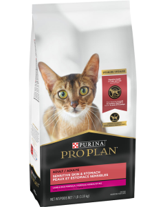 Purina Pro Plan Specialized Adult Sensitive Skin & Stomach Lamb & Rice Formula Cat Food