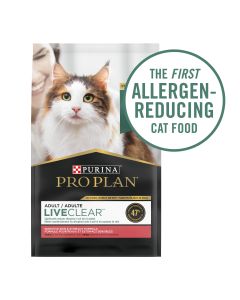 Purina Pro Plan LiveClear Adult Sensitive Skin & Stomach Turkey and Oatmeal Formula Cat Food