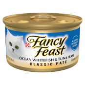 Classic Pat&eacute; Ocean Whitefish & Tuna Feast Gourmet Wet Cat Food