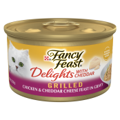 Delights With Cheddar Grilled Chicken & Cheddar Cheese Feast in Wet Cat Food Gravy Cat Food