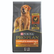 Purina Pro Plan Complete Essentials Adult Shredded Blend Chicken & Rice Dog Food - 6 lb bag