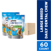 DentaLife Daily Oral Care Large Dog Chews packages