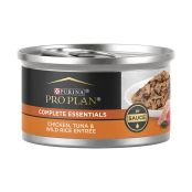 Purina Pro Plan Complete Essentials Adult Chicken, Tuna & Wild Rice Entr&eacute;e in Sauce Cat Food