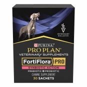 Purina Pro Plan Veterinary Supplements FortiFlora PRO Synbiotic Action Canine Probiotic Supplement - 1 box (30 sachets)