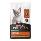 A bag of Purina Pro Plan Chicken & Rice dry kitten food.