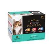 Kitten Wet Cat Food Variety Pack 24 Count