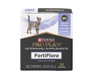 Purina Pro Plan FortiFlora 30パック✖️2 Purina Pro Plan Veterinary Supplements FortiFlora Feline Probiotic