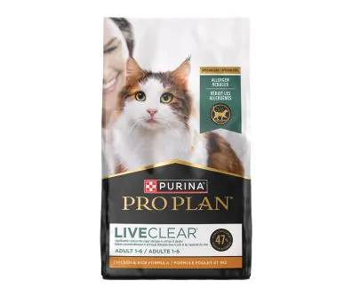 LiveClear Allergen Reducing Chicken Cat Food | Shop Purina