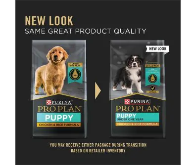 Purina Pro Plan Puppy New Packaging Same Great Quality