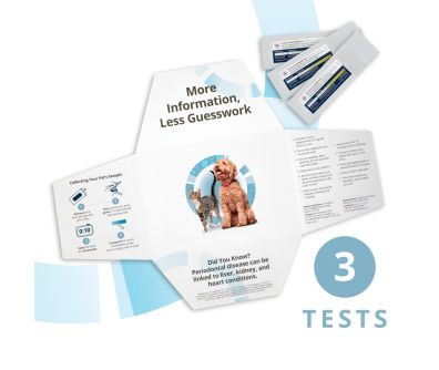 Petivity At-Home Oral Health Test for Cats & Dogs