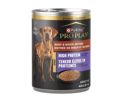 Pro Plan High Protein Beef & Bison Wet Dog Food | Shop Purina